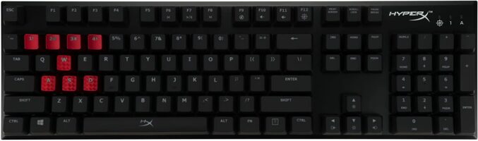 HyperX Alloy FPS Keyboard for AZK Valorant Settings